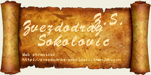 Zvezdodrag Sokolović vizit kartica